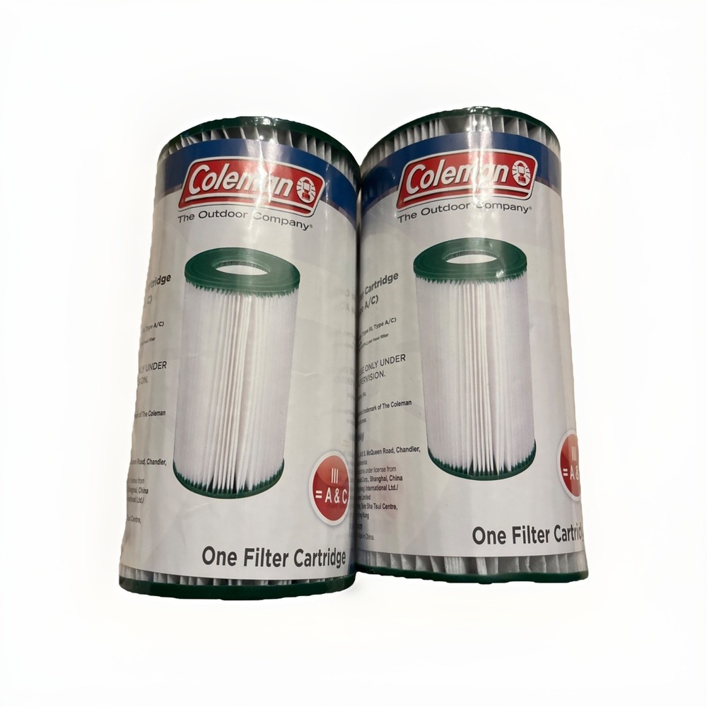 Coleman Type A/C Pool Filter Cartridge Set Of 2